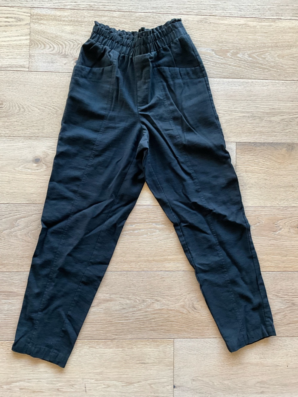 a new day Black Elastic Waist Pants